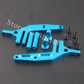 HSP 166044 Aluminum Wing Stay 06017 Alloy Upgrade Parts For RC 1/10 4WD Nitro Model Car Off Road Buggy BackWash 94166 Blue