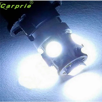 CARPRIE Super drop ship 15X T10 5050 W5W 5 SMD 194 168 LED White Car Side Wedge Tail Light Lamp Bulb 12V Mar713