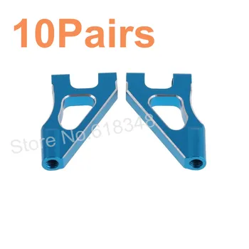 Wholesale 10Pairs/Lot HSP Upgrade Parts 122018 02147 Aluminum Front Upper Suspension Arm for 1/10 RC Model Car 94122 XSTR POWER