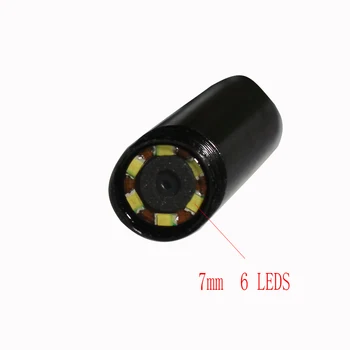 2M Cable IP67 Waterproof Lens USB Endoscope Camera 2 In 1 Endoscope 57mm Mini Snake Camera Android OTG Phone Endoscopio