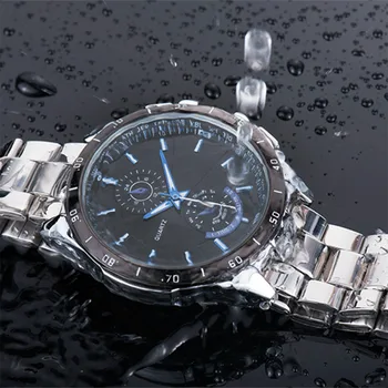 TTLIFE Fashion Brand Sports Stainless Steel Luminous Waterproof Quartz Watch Luxury Wristwatches Mens Watches Relogio Masculino