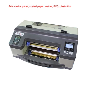 300mm digital hot foil stamping printing machine Semi-Automatic Digital Label Printer DC300TJ 200dpi Flatbed printer