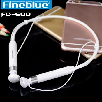 Original FineBlue FD-600 Wireless Bluetooth Headsets With Mic Earphones For iPhone 7 Xiaomi earpods Anti-lost NFC Headphones