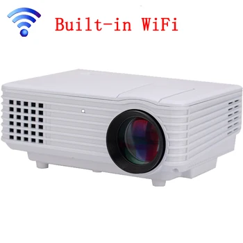 2016 full New HD Support 1920 x 1080 LED LCD 3D Home Proyector 2000lumens Projector 50000hours USB2.0 and 3.0 HDMI AV VGA