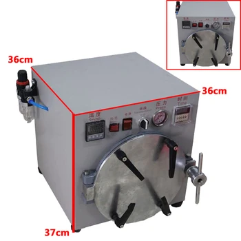 Professional Autoclave bubble remover machine for lcd touch screen refurbish repairing remove bubble from LCD