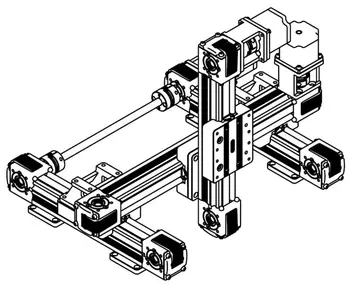 MJUNIT motorized Stepper Motor Positioning linear stage xyz position linear rail