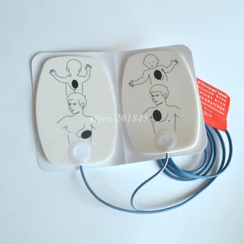 50 Pairs Children Training Replacement Pads AED Training model defibrillator universal trainer