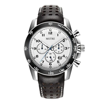 Brand Business Watch Mens Genuine Leather Strap Sport Watch Luxury Automatic Mechanical Watch Men Waterproof Reloj Montre Homme