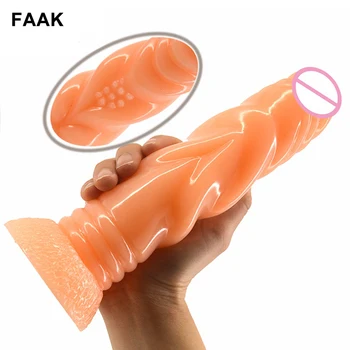 FAAK Lighthouse Masturbation Skin Quality Dildos Simulation Adult Taste G point Super Large Super Thick Long Anal Cough