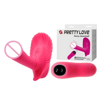 Pretty Love Sex Toys For Women Silicone Material Shell Discreet Strap On Dildo Vibrator Wireless Remote Control Sex Products