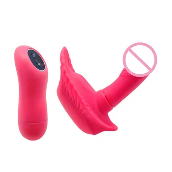 Pretty Love Sex Toys For Women Silicone Material Shell Discreet Strap On Dildo Vibrator Wireless Remote Control Sex Products