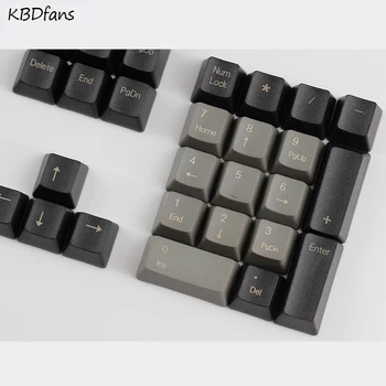 Top printed pbt keycaps Nordic layout iso oem profile for usb gaming mechanical keyboard