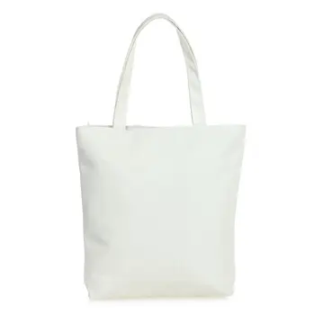 Wholesale 10* Women Canvas Shoulder Tote Bag Handbag Shopping Beige
