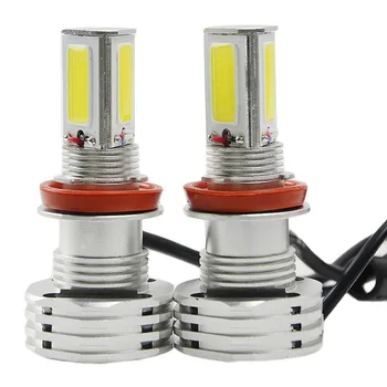 2 X Plug&Play 90W 9000LM H8/H9/H11 High Power for COB LED Bulbs Car DRL Fog Headlight Lamp Bulb