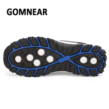 GOMNEAR Women's Hiking Shoes Outdoor Trekking Climbing Walking Shoes Breathable Non-slip Damping Mountain Sports Sneakers