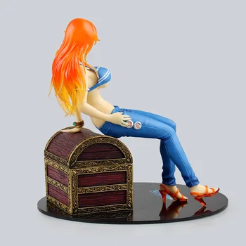 Japan Anime One Piece Nami Database PVC Collectible Figure Collectible Model Toy 19.5cm