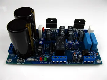 DIY fever amp NE5532 + LM3886 amplifier with a protective circuit board 2.0 channel 68W * 2 amplifier board