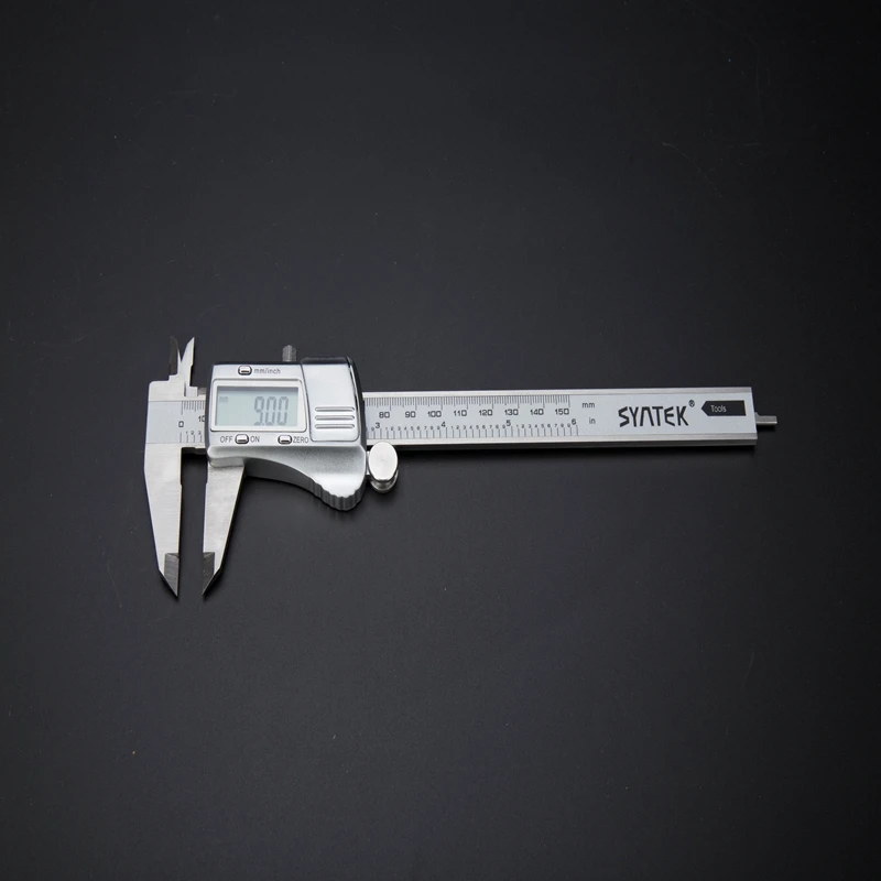 Measurement Tool Stainless Steel Digital Caliper Electronic Precision 0.01mm Vernier Calipers Metric Large LCD Screen 0-6 Inches