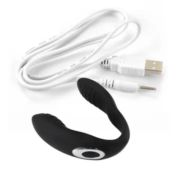 USB Rechargeable Vibrator C Bending Twisted 10 Speed Silicone Vibrator G Spot Clitoral Stimulator Sex Toy for Couples
