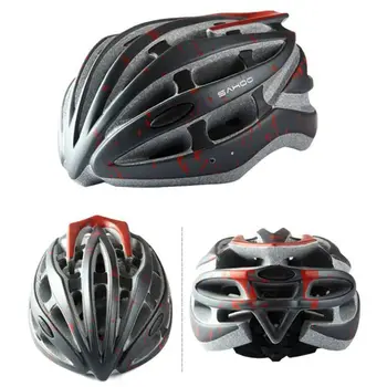 26 Holes Matte White & Black New Cycling Bike Sports Bicycle Adult Safety Hero integrated molding Helmet