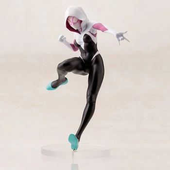 22cm Marvel Spider-Woman Spider Gwen Stacy Action Figure Collection Model Toy