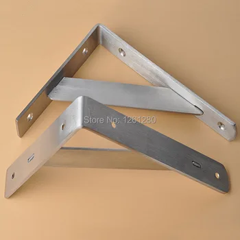 25*18 stainless steel wall bracket decoration hardware part kitchen storage support shelf triangle bulkhead stand