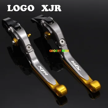 With Logo(XJR )CNC New Adjustable Motorcycle Brake Clutch Levers For Yamaha XJR400 XJR 400 1993-2007