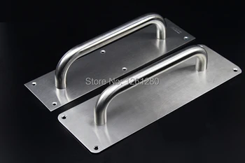 Furniture handle knob 304stainless steel handle firedoor handle wooden door household hardware supply