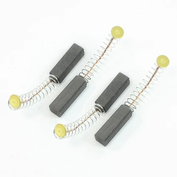 4pcs/lot Electric Drill Motor Carbon Brushes Mini Drill Carbon Brushes with Spring Set Spare Part 6mm*6mm*20mm
