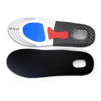 2017 New Free Size Unisex Orthotic Arch Support Shoes Pad Running Gel Insoles Insert Cushion for Men Women Popular