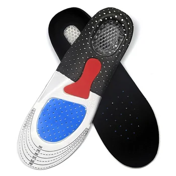 2017 New Free Size Unisex Orthotic Arch Support Shoes Pad Running Gel Insoles Insert Cushion for Men Women Popular