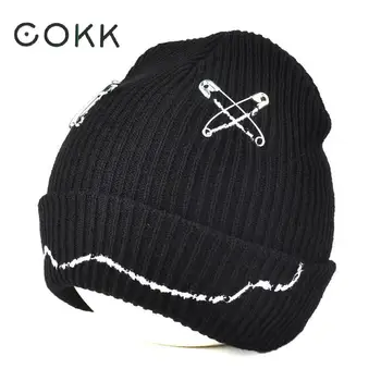 Winter Hats For Women Men Hip Hop Beanie  Warm Knitted Cap Skullies Beanies Bonnet Femme Drop Shipping Gorros