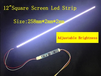 12.1 inch laptop led backlight strip upgrade kit adjustable light 258mm led kit