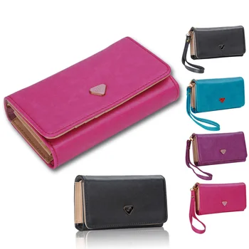 KUDIAN BEAR Long Hasp Women Purse Brand Quality Phone Case Designer Changes Holder Candy Color Ladies Clutch --BIC089 PM05