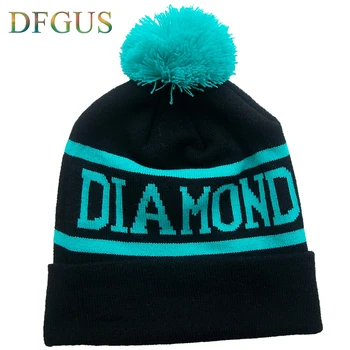 New Hot Winter Beanies Solid Color Hat Unisex Warm Grid Beanie Skull Knit Cap Hats Knitted Touca Gorro Caps For Men Women
