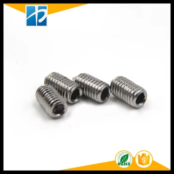 M5*10SUS304 stainless steel cone point set screw / DIN914 /grub screw