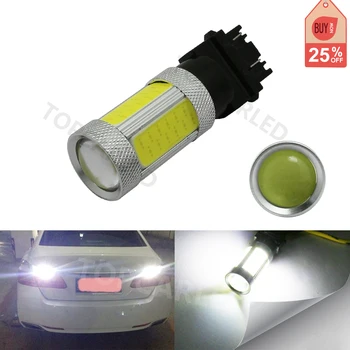 P27/5W T25 3157 COB 4 SMD Car Led Turn Parking Backup Lights Brake Lamps Reverse Lighting