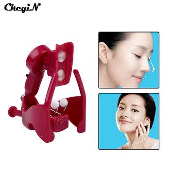 Electric Nose Up Shaping Shaper Lifting Clip Clipper Nose Lifter Beauty Tool Silicone Gel Corrector nariz massagem Wholesale P00