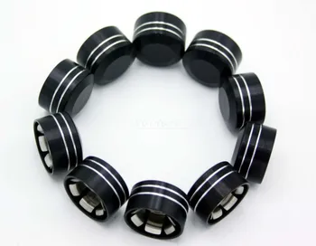 Motorcycle accessories Black CNC 3/8