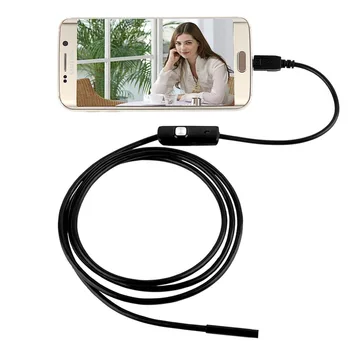6 LED 5.5mm Lens Android USB Endoscope Waterproof Inspection Borescope Tube Camera 3.5M