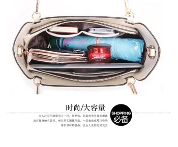 2017 Fashion Hollow Out Fringe Women handbag Single Shoulder Slope Messenger Bag PU Bucket Bag Joker Leisure Bag