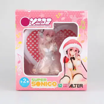13CM Super Sonico Sexy Anime Figure Swimsuit PVC Sex Doll Japanese Anime Action Figures Boys Toys Birthday Gift