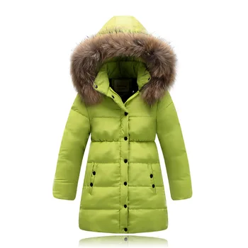 NEW Girls Thick Winter Coats Boys White Duck Down Parkas 3-12Y Children's Thermal Outerwear Kids Warm Clothes Outdoor SC643