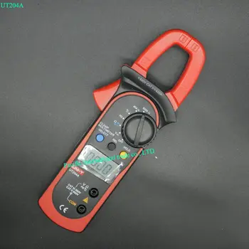 Digital Handheld Clamp multimeter UNI-T UT204A professional True RMS LCD Multifuction Ohm DC AC Voltmeter AC Ammeter Data Hold