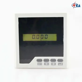 China price D3Y lcd single-phase panel size 96*96 digital ammeter voltmeter multifunction meter