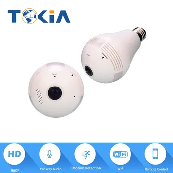 960P HD Bulb CCTV Wifi Camera H.264 1.3MP IP Camera Wireless Surveillance Camera Security wifi video camera