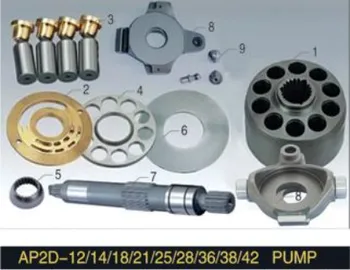UCHIDA series Piston Pump Parts AP2D36 plunger pump valve plate ball guide
