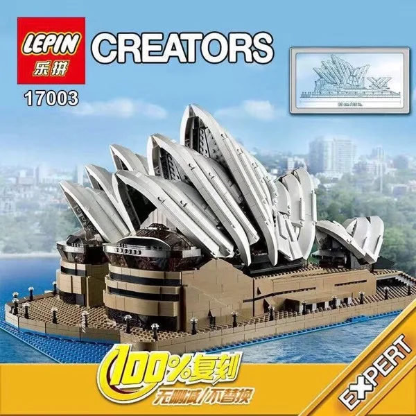 Sydney Opera House 2989pcs Building Bricks Block Mini Street Set Lepin Creator Lepin 10234 17003