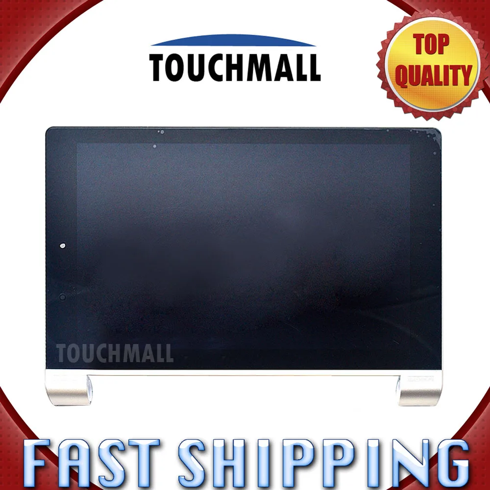 For Lenovo Yoga 10 B8080 B8080-F B8080-H Replacement New LCD Display Touch Screen with White Gold Frame Assembly