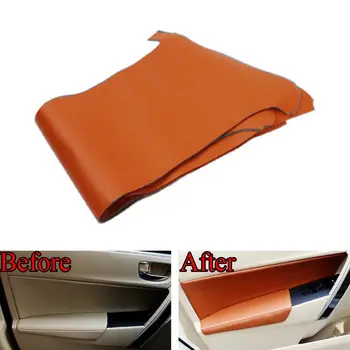 Auto Car Accessories Interior DOOR PANEL ARMREST HANDLE Leather Protector Sticker Fit for Toyota Corolla